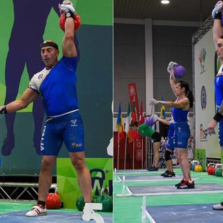 Kettlebell. Solo primi posti per i finalesi Borghello e Colella al WKSF European Championship 2024 di Pescara Kettlebell. Solo primi posti per i finalesi Borghello e Colella al WKSF European Championship 2024 di Pescara