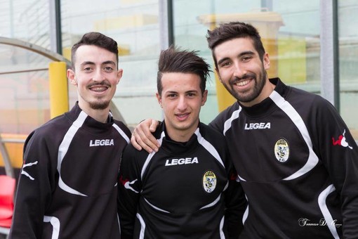 Alessandro Monteleone (al centro), assieme a Leone e Giguet