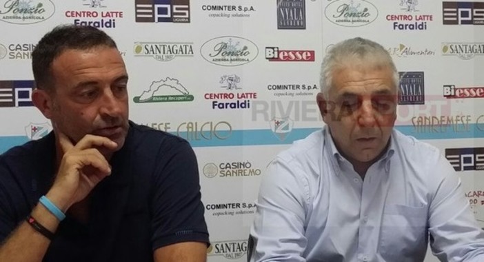 Calcio, Serie D. Sanremese, dopo il pareggio del "Bacigalupo" Pino Fava sbotta: "Ci sentiamo penalizzati, impossibile non vedere la gomitata da rosso di Virdis e il fallo in area su Rotulo..." Calcio, Serie D. Sanremese, dopo il pareggio del "Bacigalupo" Pino Fava sbotta: "Ci sentiamo penalizzati, impossibile non vedere la gomitata da rosso di Virdis e il fallo in area su Rotulo..."