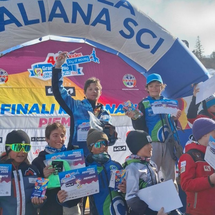 Sci | Leonardo Lenzi vola al Gran Premio Giovanissimi: secondo posto nazionale per l’atleta albissolese