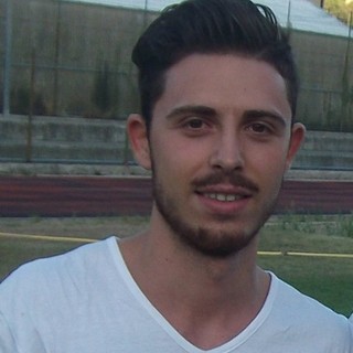 Nella foto Lorenzo Vecchiotti, attaccante fino al 30 giugno della Virtus Sanremo: ma poi che futuro avrà la punta?