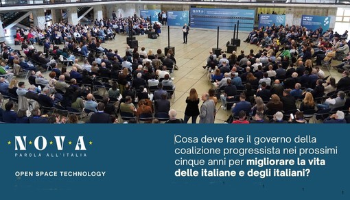 A Savona arriva “NOVA. Parola all’Italia”: uno spazio di ascolto per costruire dal basso il programma della coalizione progressista A Savona arriva “NOVA. Parola all’Italia”: uno spazio di ascolto per costruire dal basso il programma della coalizione progressista