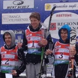 Oro per Stefano Cordone al trofeo Pinocchio di sci