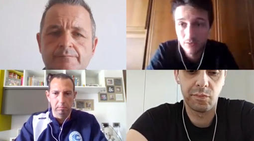 Luca Gallo e Marco Oddera i due allenatori di Maurina Strescino Imperia e Carcare ospite dei nostri quotidiani online Luca Gallo e Marco Oddera i due allenatori di Maurina Strescino Imperia e Carcare ospite dei nostri quotidiani online