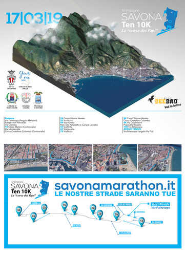 La Savona Half Marathon è troppo faticosa? Cimentati nella Ten 10k e le strade savonesi saranno tue