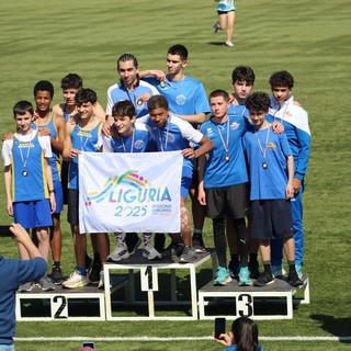 Podio 4x100 Cadetti Podio 4x100 Cadetti