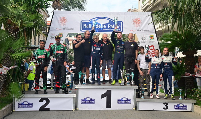 Il 26° Rally delle Palme illumina la primavera del Ponente ligure : la gara di Bordighera cambia data