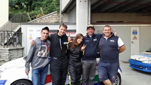 Al 9° Rally dell'Ossola, sul podio l'equipaggio Ferranti-Gaudino del 'XRallyTeamSanremo'