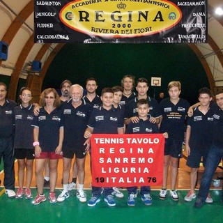 Per il Tennistavolo Regina Sanremo, ultimi botti rivieraschi verso la fine del 2015