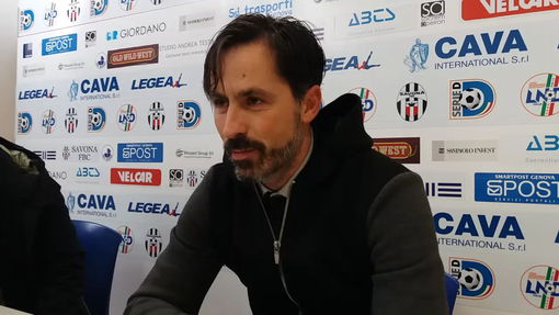 Calcio. Savona, il 2019 inizia con la trasferta di Borgaro. Grandoni: "Partita facile solo sulla carta, da domani inizierà un nuovo campionato" (VIDEO)