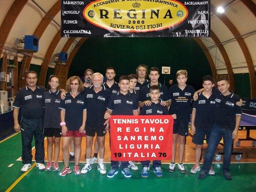 Per il Tennistavolo Regina Sanremo, ultimi botti rivieraschi verso la fine del 2015