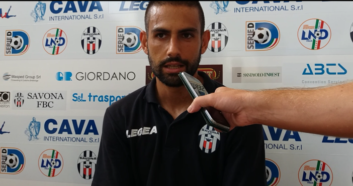 Calcio. Savona, bomber Virdis torna a colpire al "Bacigalupo": "Era importante battere il Borgaro, ma si è visto come il campionato sia diverso dalla Coppa" (VIDEO)