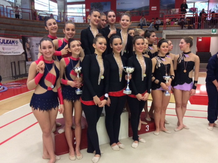 Ginnastica: buoni risultati per la Riviera dei Fiori ed Il Cerchio D’Oro nella finale regionale del Syncrogym Ginnastica: buoni risultati per la Riviera dei Fiori ed Il Cerchio D’Oro nella finale regionale del Syncrogym