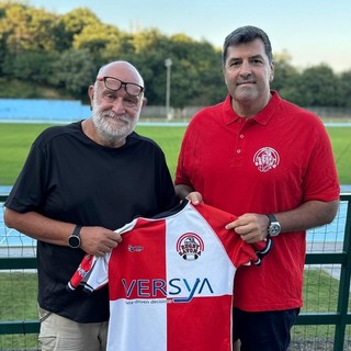 Dario Ermellino (presidente) e Alejandro Eschoyez (allenatore) del Savona Rugby