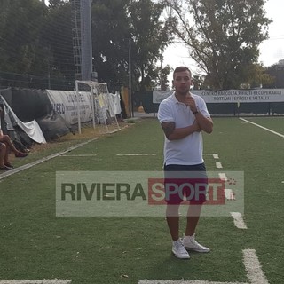 Luca Calcagno, allenatore del Varazze