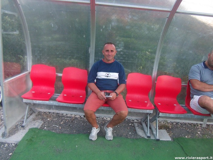 Nella foto Carmelo Luci, allenatore del Camporosso