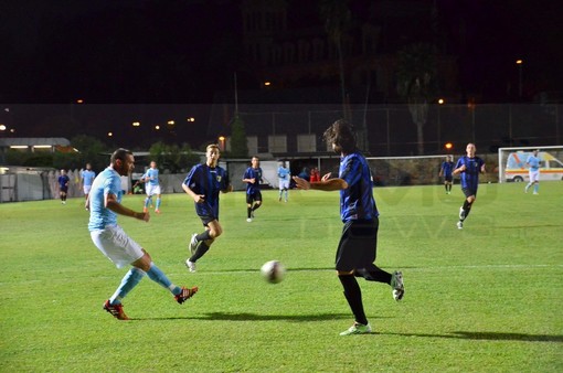 Il momento decisivo del match: il gol vittoria di Faedo Il momento decisivo del match: il gol vittoria di Faedo