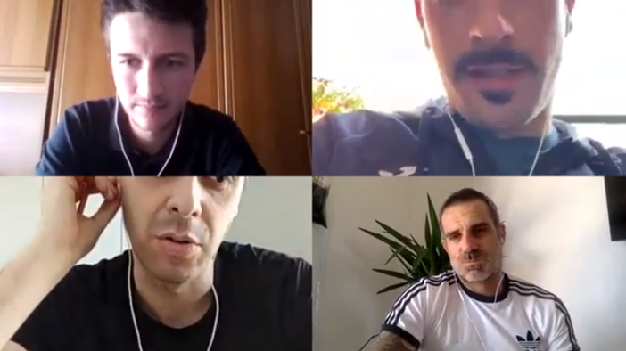 Ospiti della nostra Goal Box Stefano Sorrentino e Fabio Labricciosa, attaccanti del Cervo FC Ospiti della nostra Goal Box Stefano Sorrentino e Fabio Labricciosa, attaccanti del Cervo FC