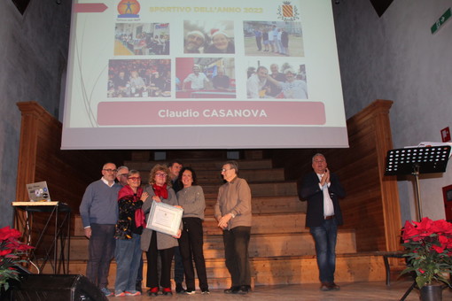 Finale, lo sport celebra Claudio Casanova: alla sua memoria il premio di &quot;Sportivo Finalese dell'anno 2022&quot;
