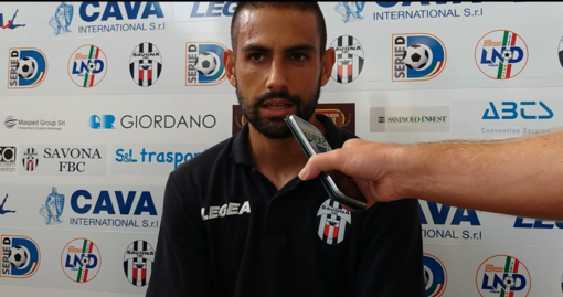 Calcio. Savona, bomber Virdis torna a colpire al "Bacigalupo": "Era importante battere il Borgaro, ma si è visto come il campionato sia diverso dalla Coppa" (VIDEO)