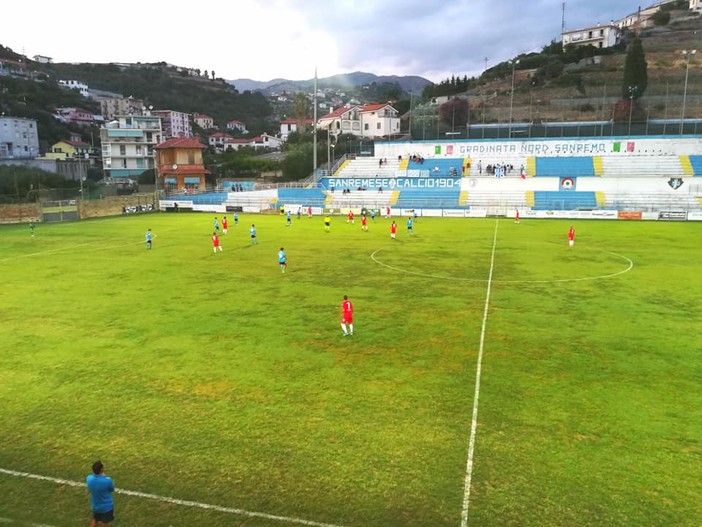Calcio d'estate. Sanremese, buona sgambata contro il Pietra Ligure: cinquina dei matuziani