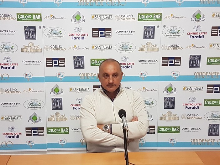 Calcio. Serie D, Sanremese-Massese. L'allenatore toscano Magrini: "Mi meraviglia la posizione in classifica della Sanremese" (VIDEO)