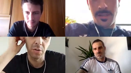 Ospiti della nostra Goal Box Stefano Sorrentino e Fabio Labricciosa, attaccanti del Cervo FC Ospiti della nostra Goal Box Stefano Sorrentino e Fabio Labricciosa, attaccanti del Cervo FC