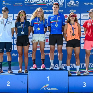 Vittorio Russo campione italiano categoria S1 nel triathlon olimpico ad Alba Adriatica