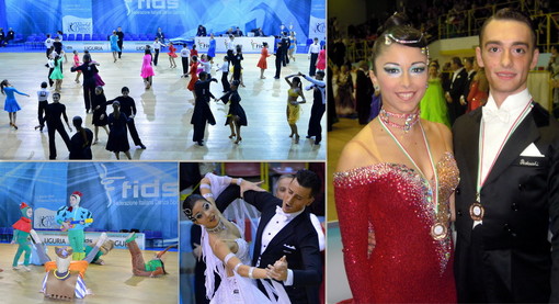 1250 ballerini al 3° Liguria Open di “Danza Sportiva” Fids al Palasport di Varazze