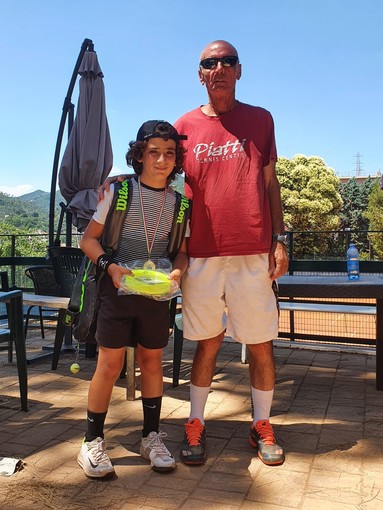 Tennis. Il giovane campione Vincenzo Curinga sorprende ancora a Savona