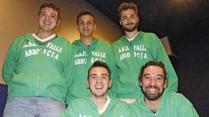 Nella foto la quadretta della Ferrari Onlus Valle Arroscia: ieri Orizio è stato super contro la Torronalba Canalese e Gatto Nella foto la quadretta della Ferrari Onlus Valle Arroscia: ieri Orizio è stato super contro la Torronalba Canalese e Gatto