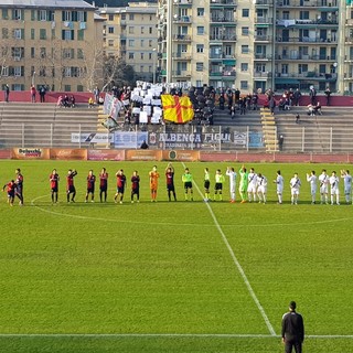 Calcio, l'Albenga si butta via nella ripresa: il Sestri Levante rimonta gli ingauni in dieci uomini e conquista la Coppa Italia di Eccellenza
