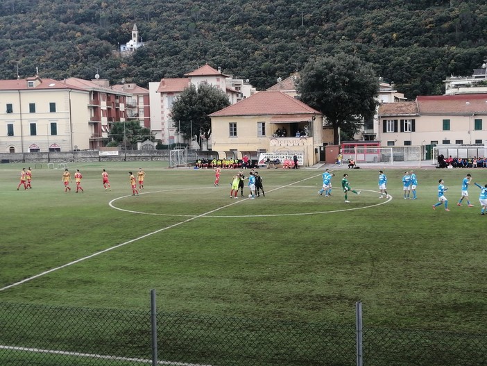 Calcio, Eccellenza. Fabbri illumina il derby del ponente: Finale-Pietra 2-0