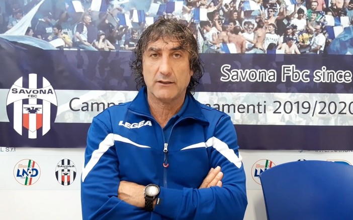 Calcio. Savona-Bra a rischio rinvio, mister De Paola dopo i primi allenamenti con la squadra: "Dobbiamo lavorare su cattiveria e determinazione, subito in campo col 4-3-3" (VIDEO) Calcio. Savona-Bra a rischio rinvio, mister De Paola dopo i primi allenamenti con la squadra: "Dobbiamo lavorare su cattiveria e determinazione, subito in campo col 4-3-3" (VIDEO)