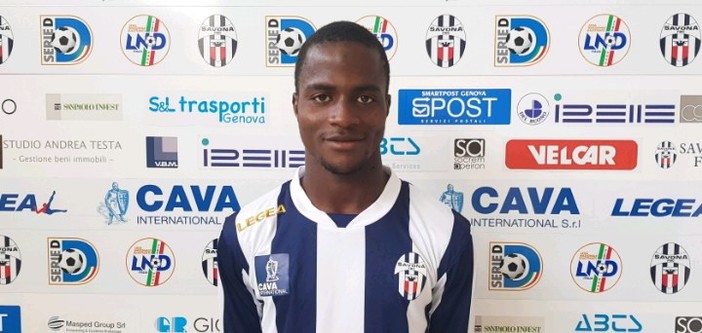 Calcio, Savona. Convocazone in Rappresentativa di Serie D per Yayah Kallon