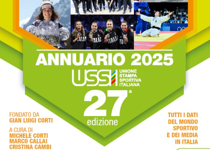 E’ uscito l’Annuario Ussi 2025. Ecco la prima “fotografia” dello sport italiano verso Los Angeles 2028 E’ uscito l’Annuario Ussi 2025. Ecco la prima “fotografia” dello sport italiano verso Los Angeles 2028