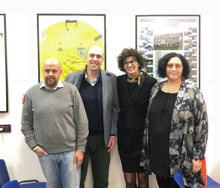 Calcio. L'Aia di Savona ha celebrato insieme al Comune la festa della donna Calcio. L'Aia di Savona ha celebrato insieme al Comune la festa della donna