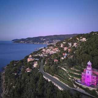 Andora. Capo Mele diventa rosa in onore del Giro d'Italia