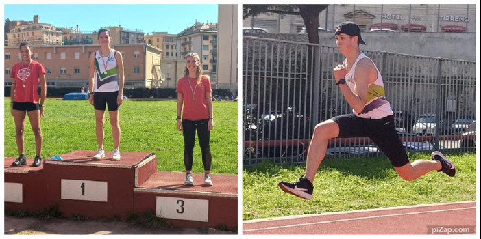 Atletica Val Lerrone. Un oro e un quarto posto a Genova per Anna Garibaldi e Nicolò Parodi Atletica Val Lerrone. Un oro e un quarto posto a Genova per Anna Garibaldi e Nicolò Parodi