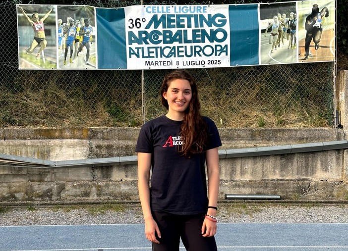 Atletica Arcobaleno. Giulia Aiello show a Imperia: 12.05 sui 100 e record juniores savonese