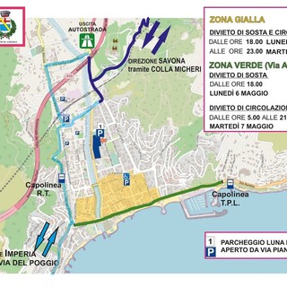 Andora, arrivo tappa del Giro d’Italia: ecco il piano del traffico Andora, arrivo tappa del Giro d’Italia: ecco il piano del traffico