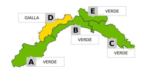 Maltempo, allerta gialla per neve in Val Bormida Maltempo, allerta gialla per neve in Val Bormida