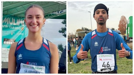 Atletica Arcobaleno: prove convincenti sul percorso storico della 5 Mulini per Elena Cusato e Samir Benaddi Atletica Arcobaleno: prove convincenti sul percorso storico della 5 Mulini per Elena Cusato e Samir Benaddi
