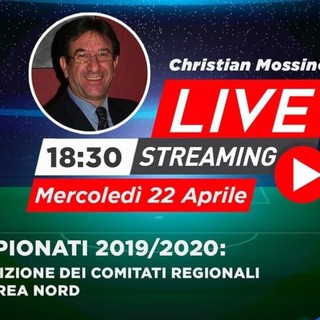 Calcio dilettantistico. I Comitati del Nord Italia prendono posizione sui campionati, alle 18:30 la diretta facebook del presidente Christian Mossino