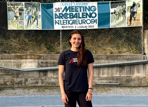 Atletica Arcobaleno. Giulia Aiello show a Imperia: 12.05 sui 100 e record juniores savonese