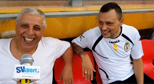 Calcio. Gino Gallo e Davide Brignoli rilanciano le ambizioni dell'Alassio FC: &quot;Saremo competitivi, a patto di mantenere la nostra unità di intenti&quot; (VIDEO)