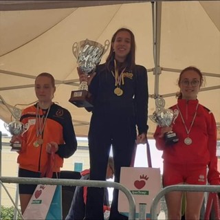 Atletica Ceriale. Eleonora Boeri primeggia ai Campionati Regionali Liguri nei 3000 metri