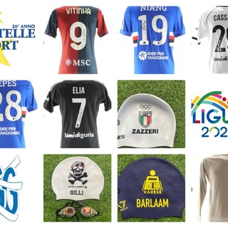 Calcio, nuoto e vela: le Stelle all'Asta su Memorabid per la Gigi Ghirotti Calcio, nuoto e vela: le Stelle all'Asta su Memorabid per la Gigi Ghirotti