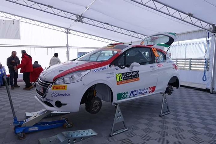 Motori, Andolfi si prepara per la partenza del rally di Monte Carlo