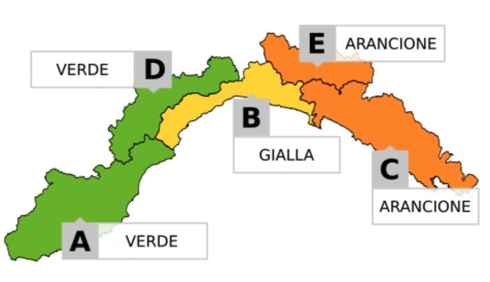 Allerta Meteo | Temporali in arrivo in Liguria, si arriva fio al livello arancione Allerta Meteo | Temporali in arrivo in Liguria, si arriva fio al livello arancione